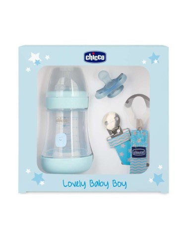 Set de Regalo my lovely baby PERFECT5 color Azul Chicco